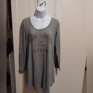 Victoria secret gown gray